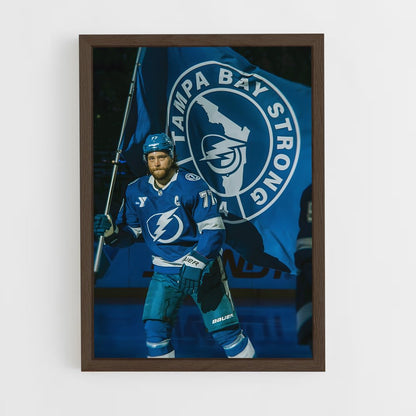 ap-tampa bay lightning-1 cadre Bois foncé