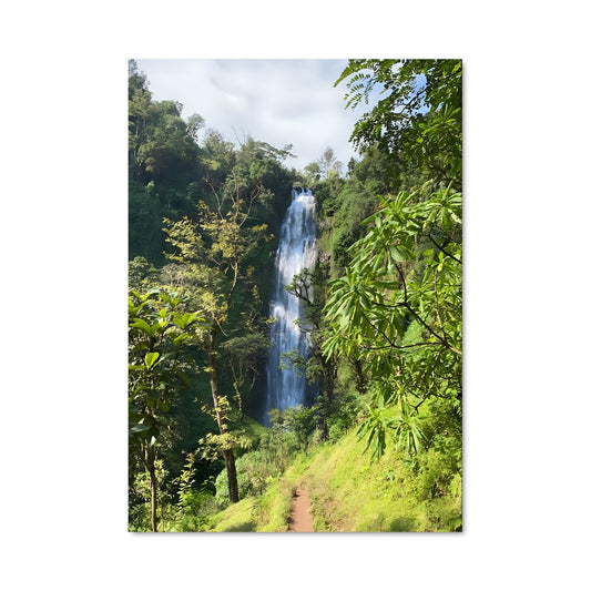 Poster Chute Émeraude