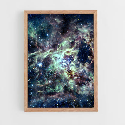 ap-tarantula nebula-3 cadre Bois clair