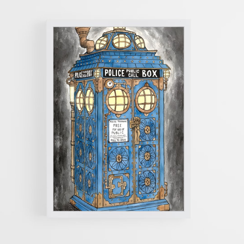 ap-tardis-7 cadre Blanc