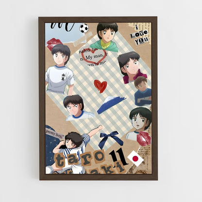 ap-taro misaki-1 cadre Bois foncé
