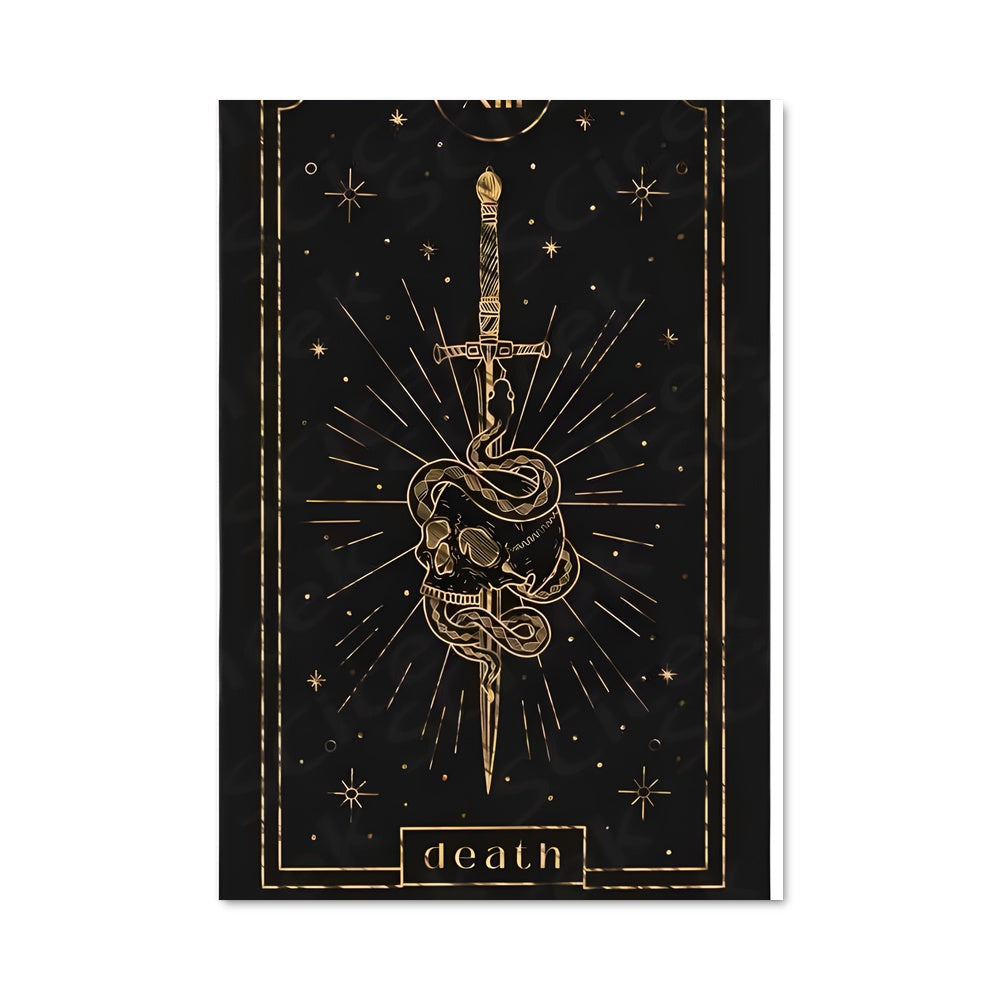 Poster Tarot Noir