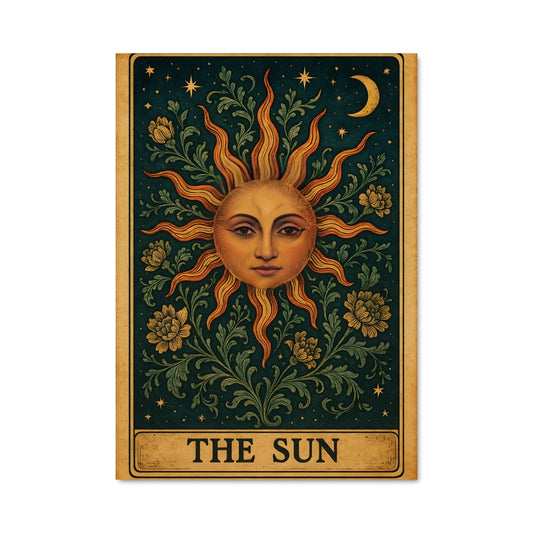 Poster Le Soleil Éblouissant