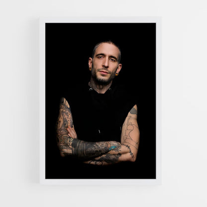 ap-tattoo artist-11 cadre Blanc