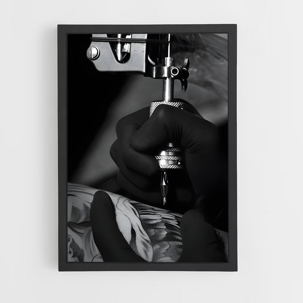 ap-tattoo artist-4 cadre Noir