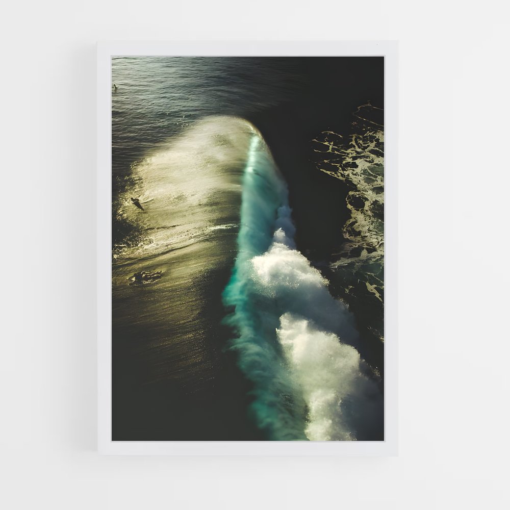 ap-teahupoo tahiti-5 cadre Blanc