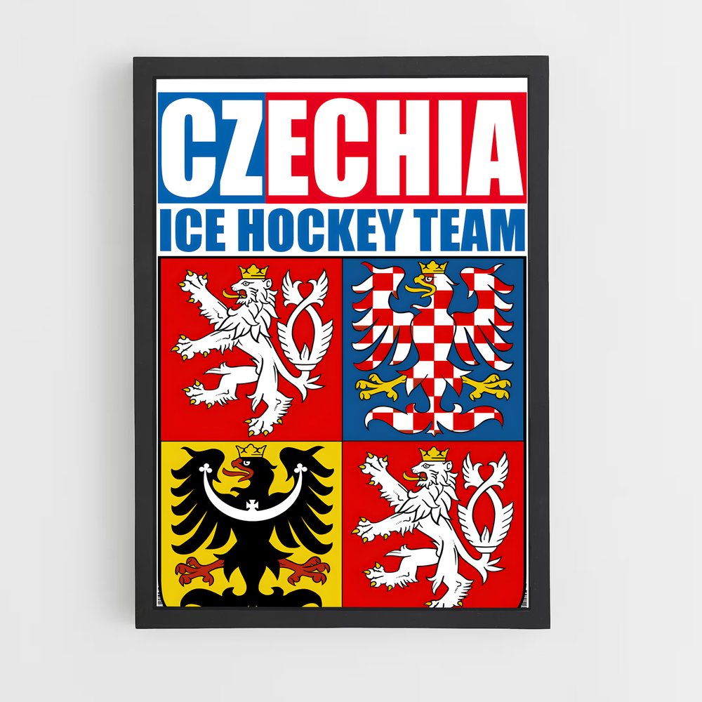 ap-team czech republic hockey-1 cadre Noir