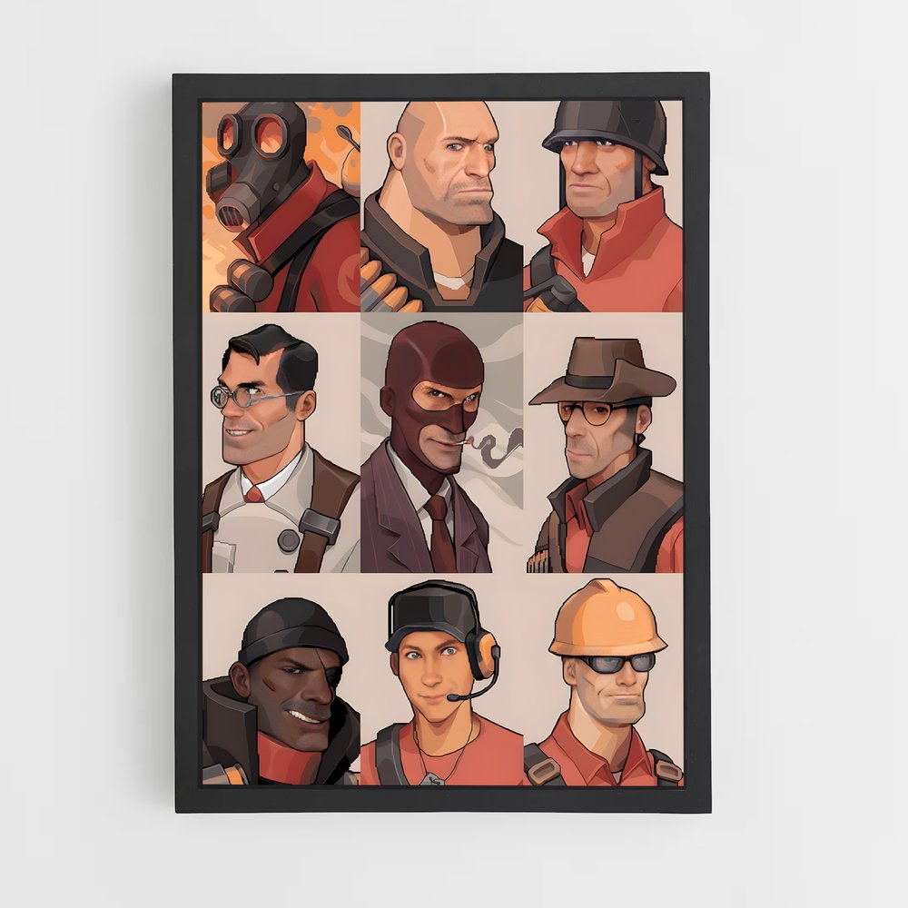 ap-team fortress 2-1 cadre Noir
