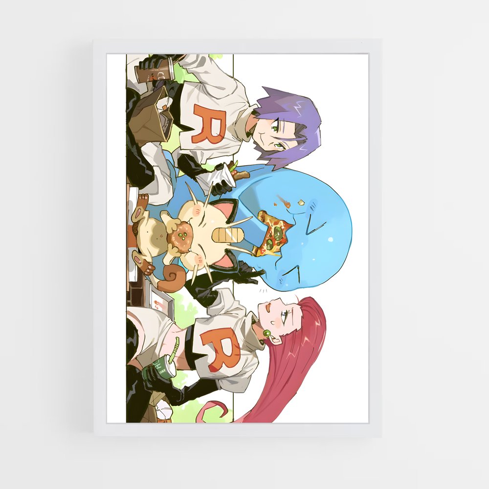 ap-team rocket-1 cadre Blanc