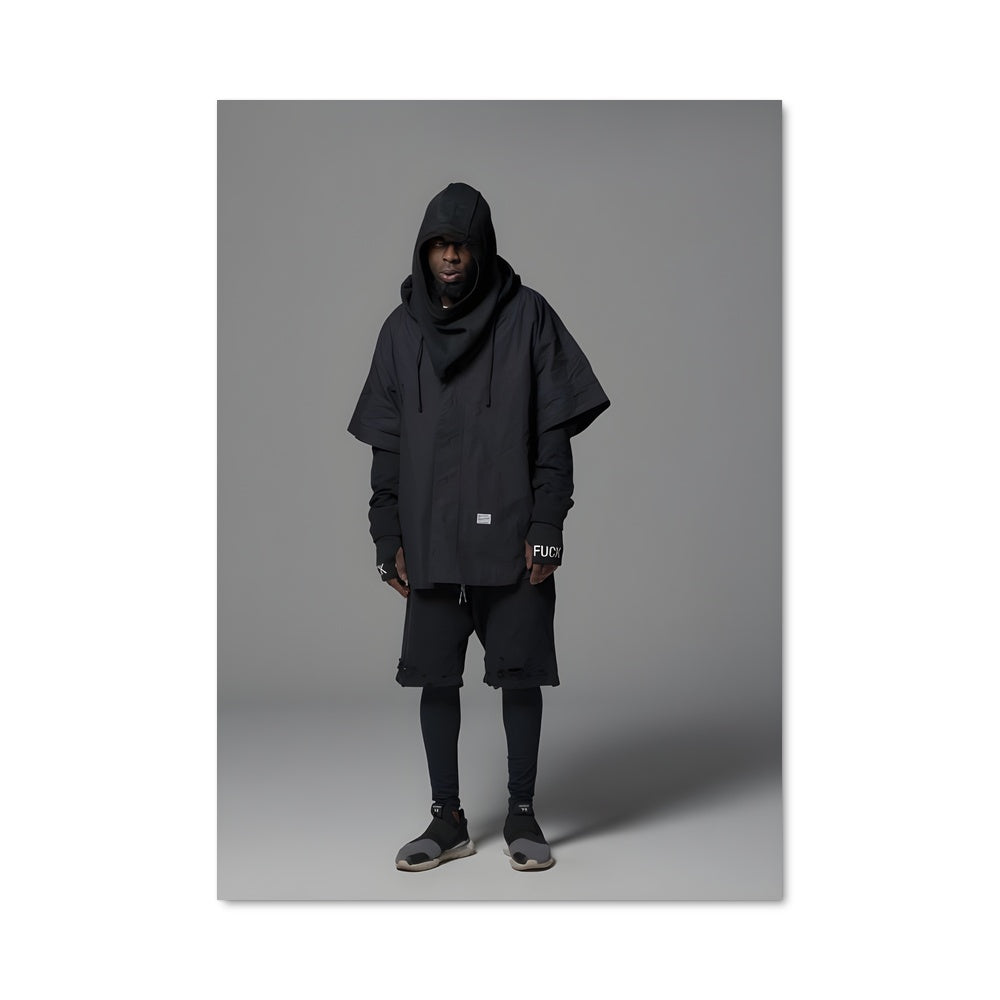 Poster Noir Techwear