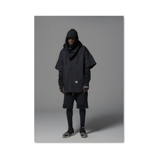 Poster Noir Techwear