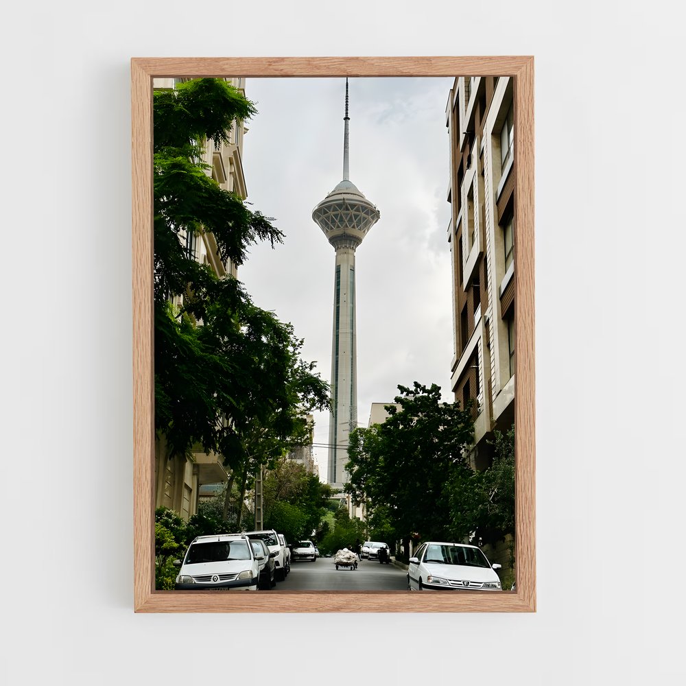 ap-tehran-12 cadre Bois clair