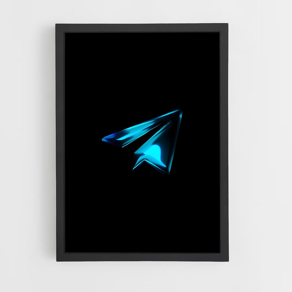 ap-telegram-1 cadre Noir