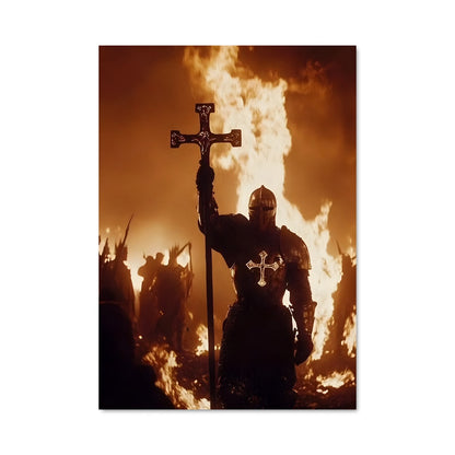 Poster Le Croisé des Flammes