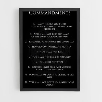 ap-ten commandments-1 cadre Noir