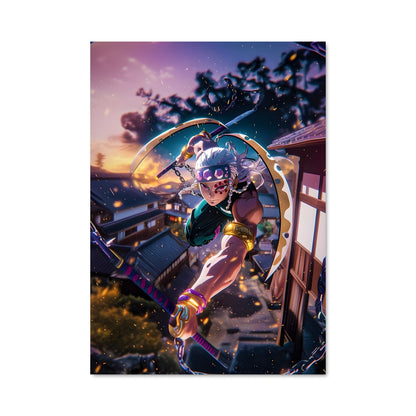 Poster Violet Ascendant
