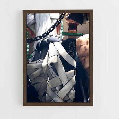 ap-tengen uzui-5 cadre Bois foncé