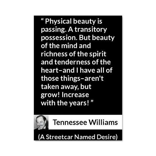 Poster Tennessee williams 13489