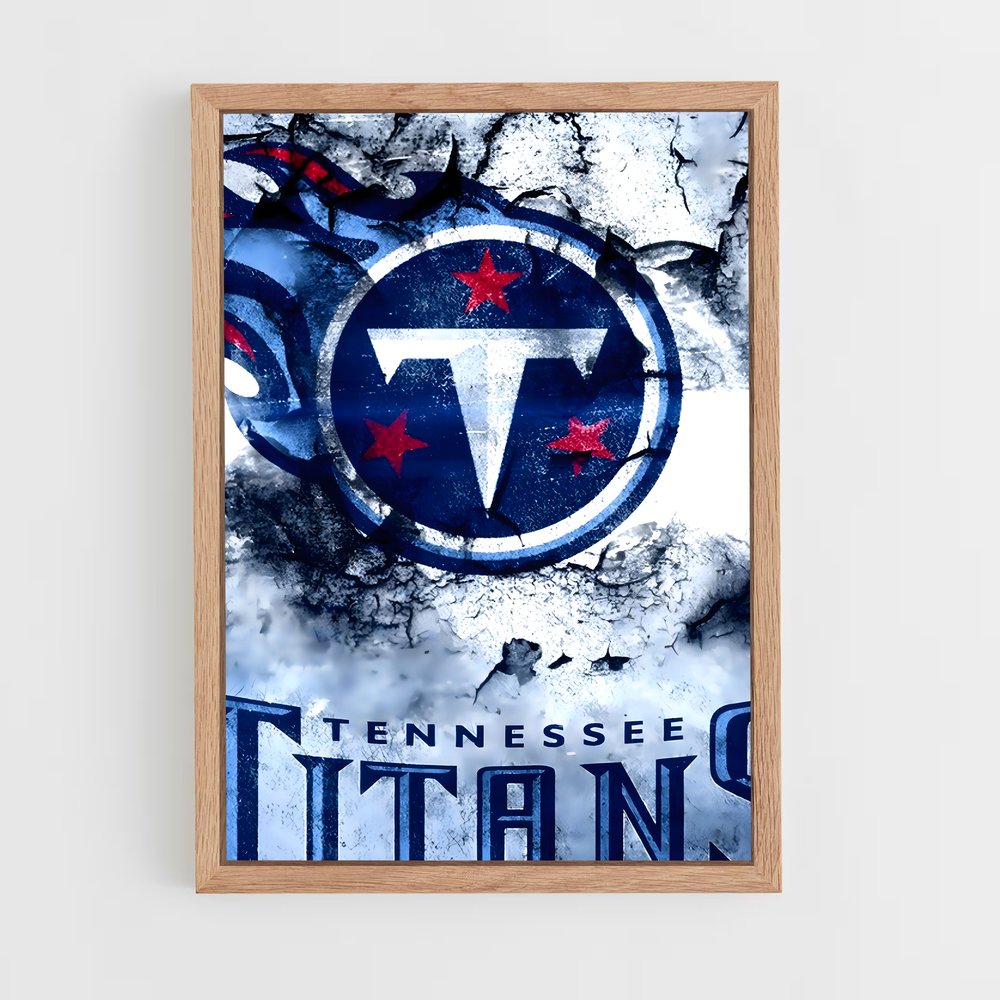 ap-tennessee titans-2 cadre Bois clair
