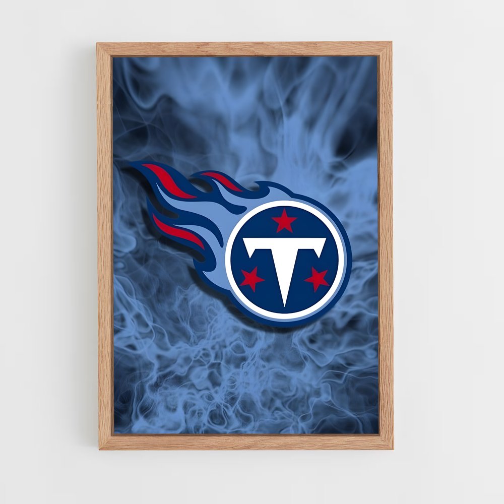ap-tennessee titans-3 cadre Bois clair