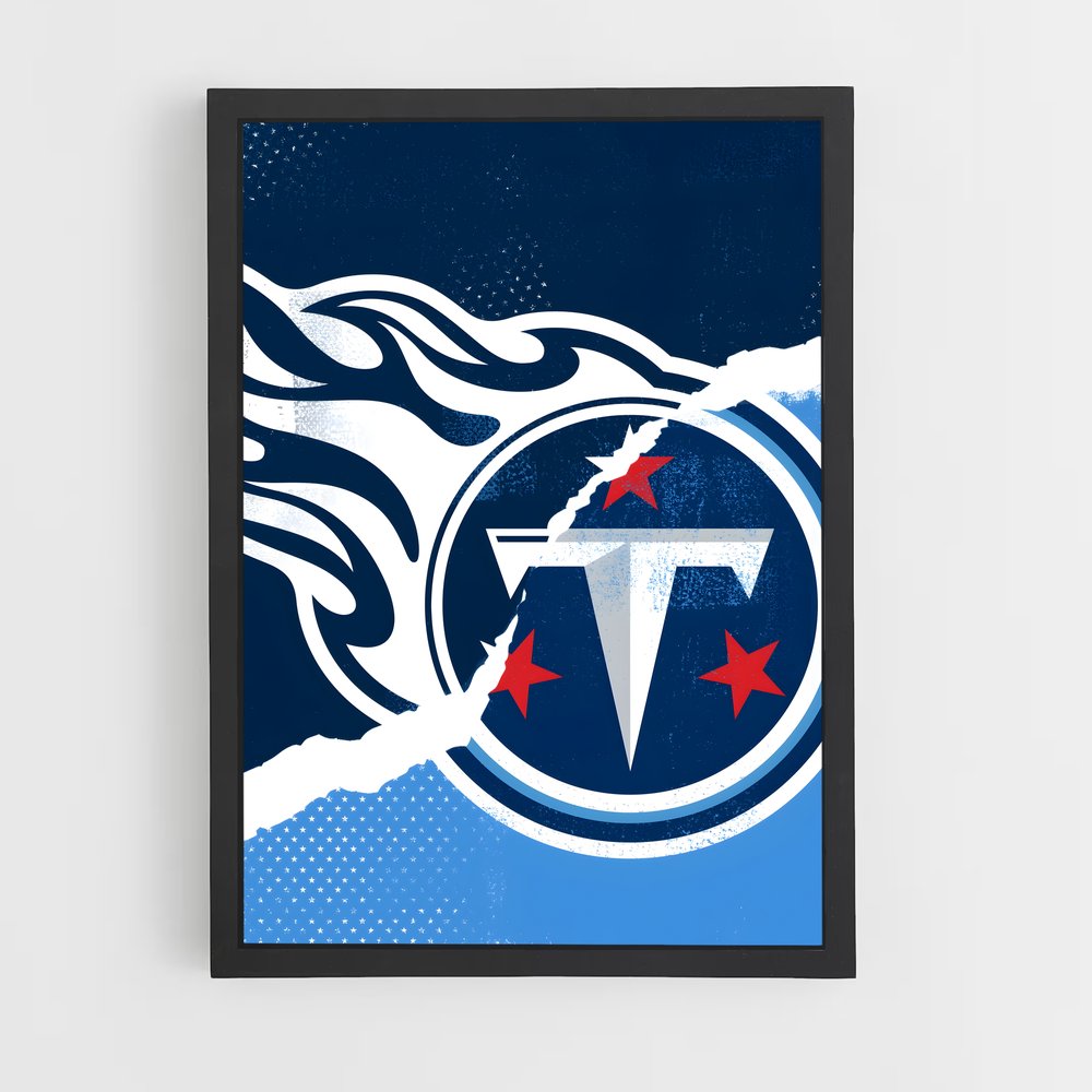ap-tennessee titans-5 cadre Noir