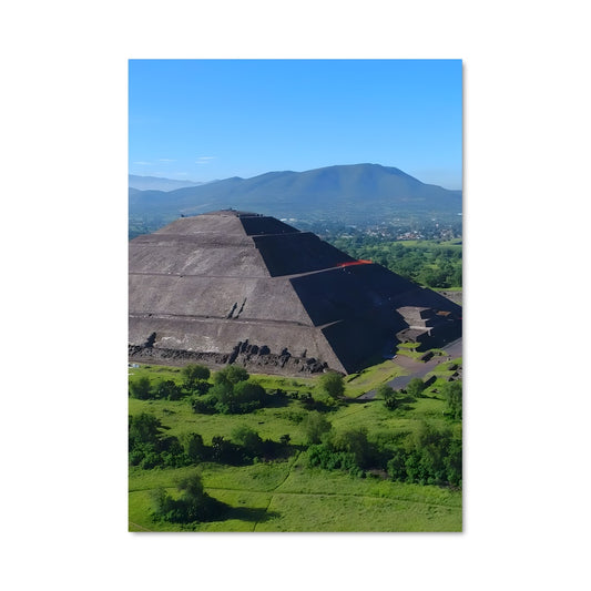 Poster Teotihuacan pyramids 92995