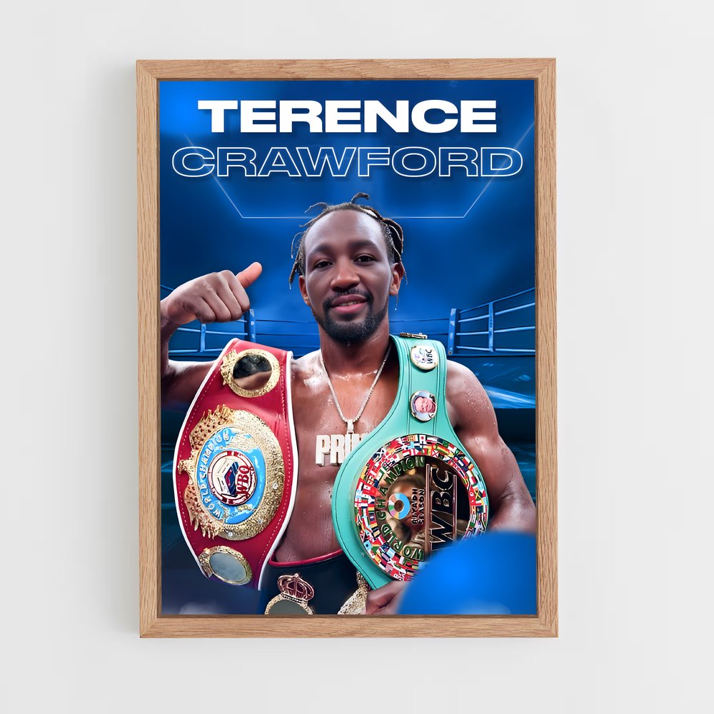 ap-terence crawford-3 cadre Bois clair