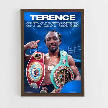 ap-terence crawford-3 cadre Bois foncé