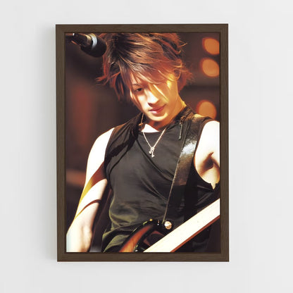 ap-tetsuya l'arc en ciel-1 cadre Bois foncé