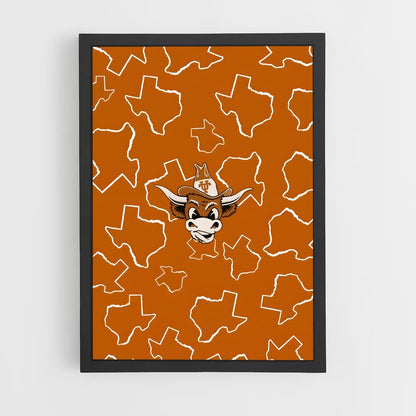 ap-texas longhorns-4 cadre Noir
