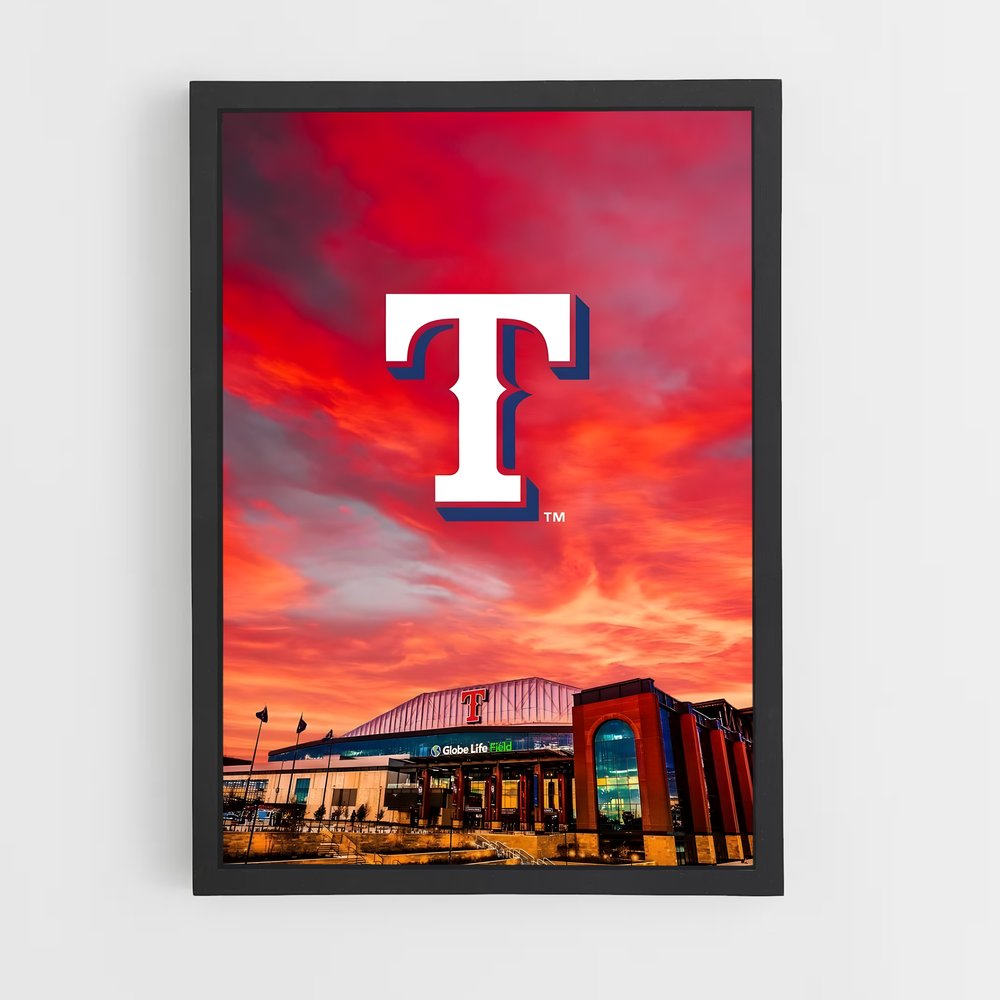 ap-texas rangers-2 cadre Noir