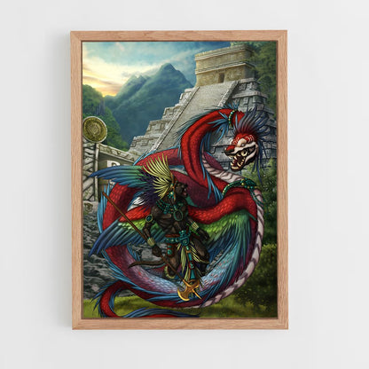 ap-tezcatlipoca-3 cadre Bois clair
