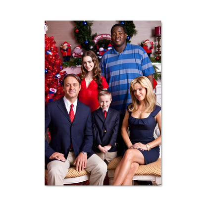 Poster Christmas avec la Famille