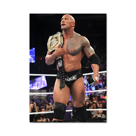 Poster The Rock: Champion Éternel
