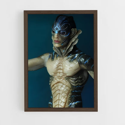 ap-the amphibian man-4 cadre Bois foncé