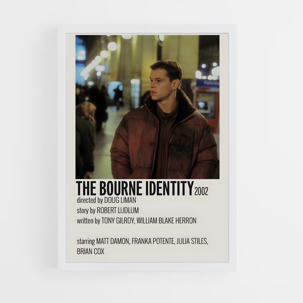 ap-the bourne identity-2 cadre Blanc