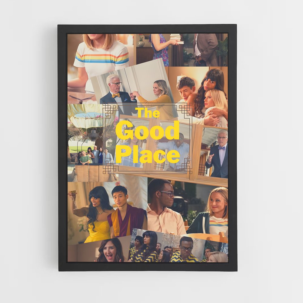ap-the good place-1 cadre Noir