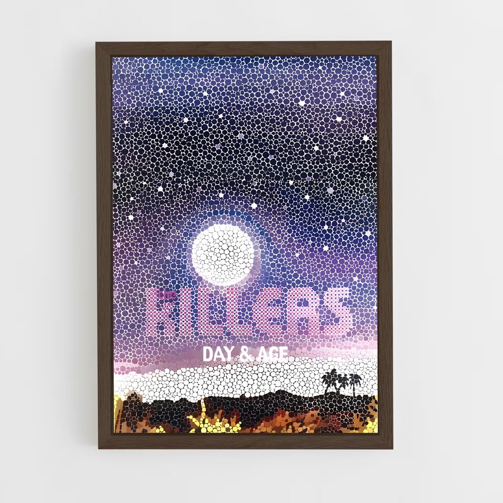 ap-the killers-3 cadre Bois foncé