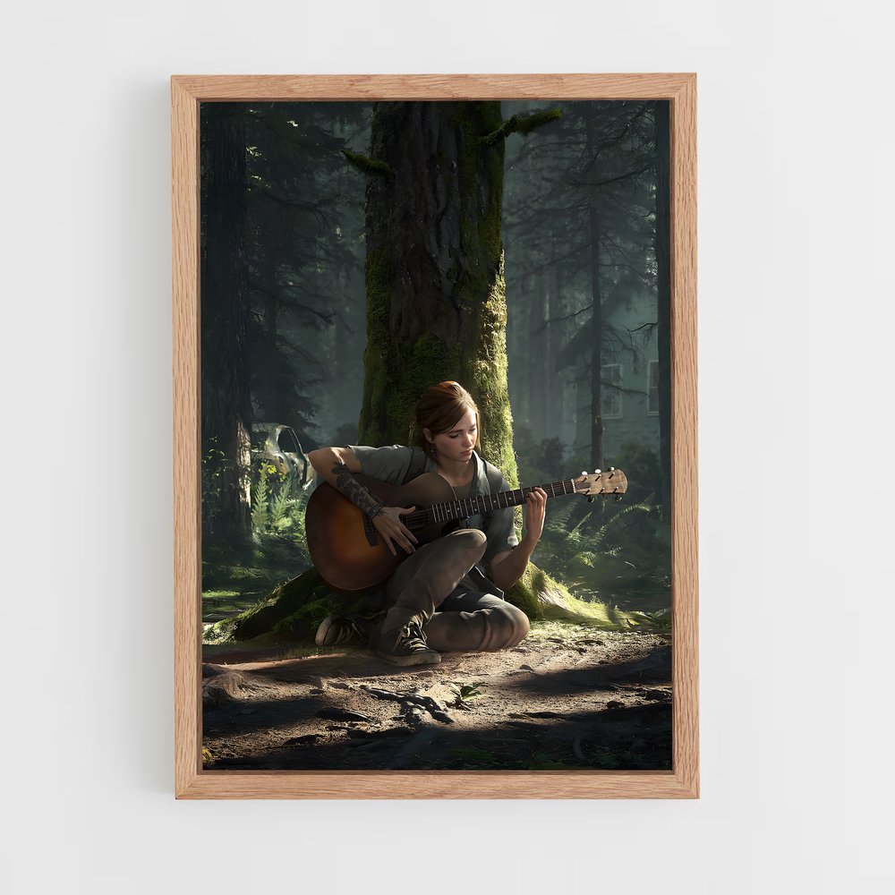 ap-the last of us-2 cadre Bois clair