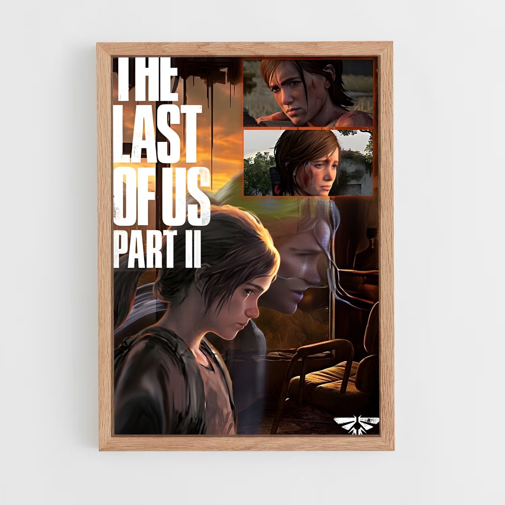 ap-the last of us-3 cadre Bois clair