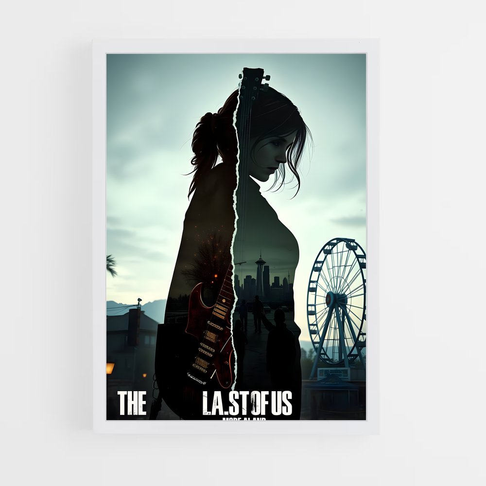 ap-the last of us-4 cadre Blanc
