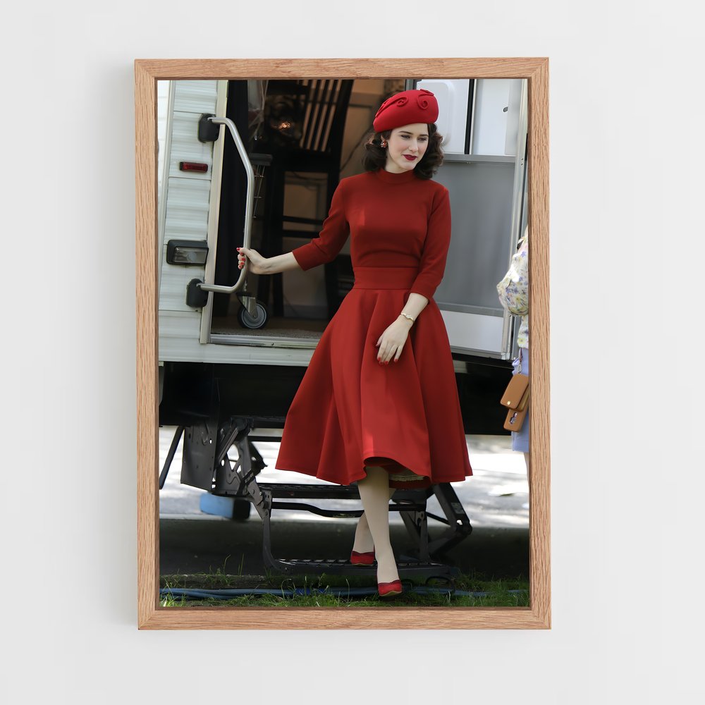ap-the marvelous mrs maisel-8 cadre Bois clair