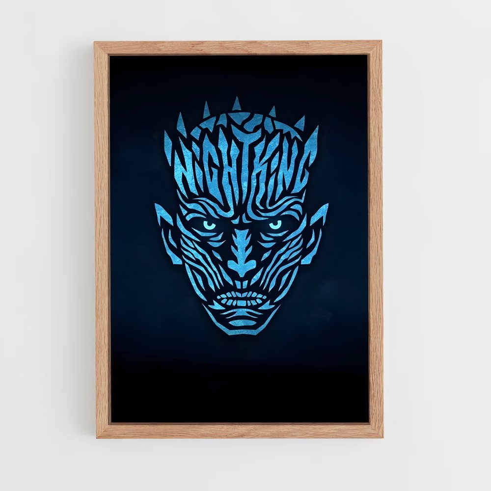 ap-the night king-10 cadre Bois clair