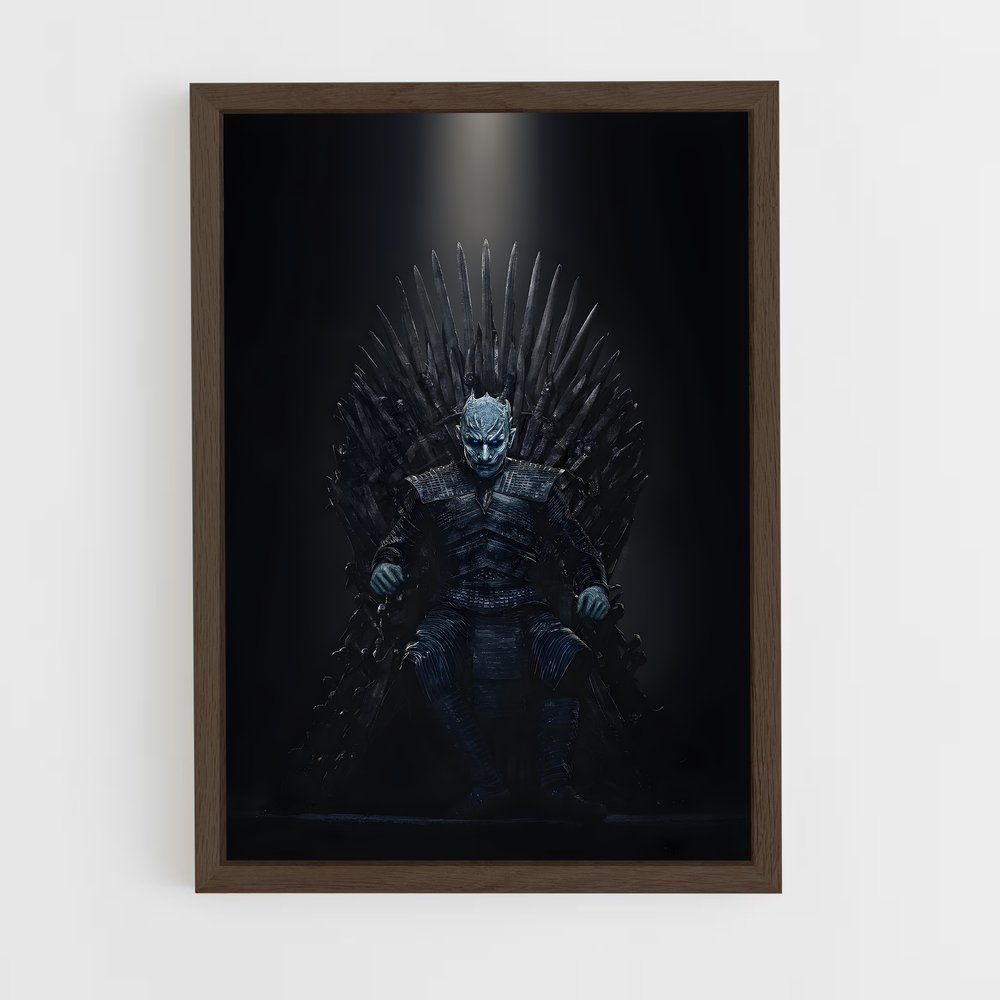 ap-the night king-11 cadre Bois foncé