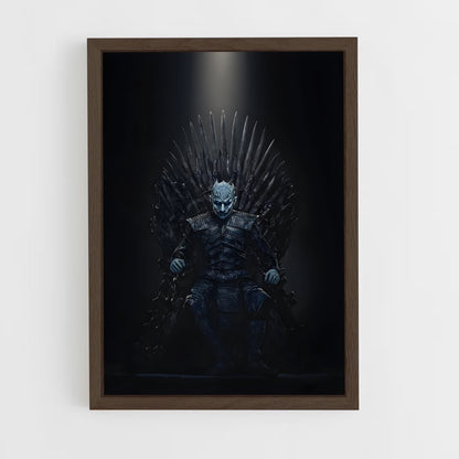 ap-the night king-11 cadre Bois foncé