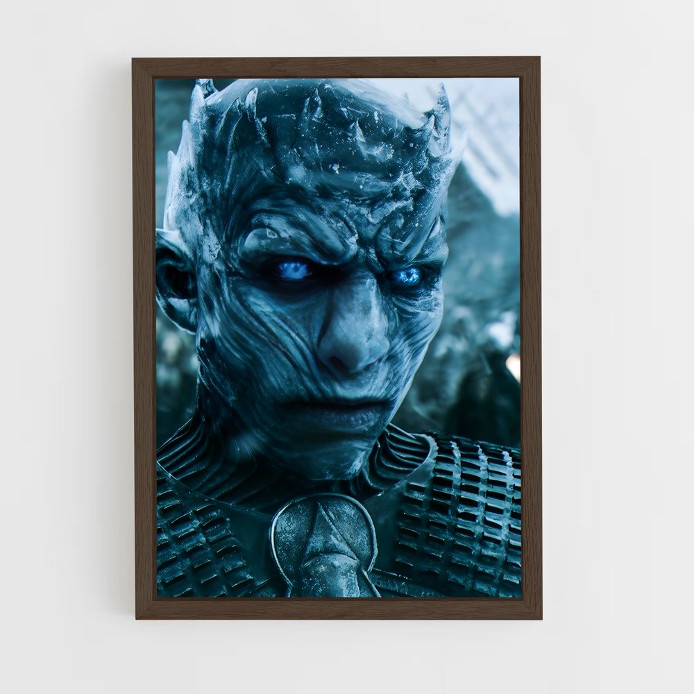 ap-the night king-4 cadre Bois foncé