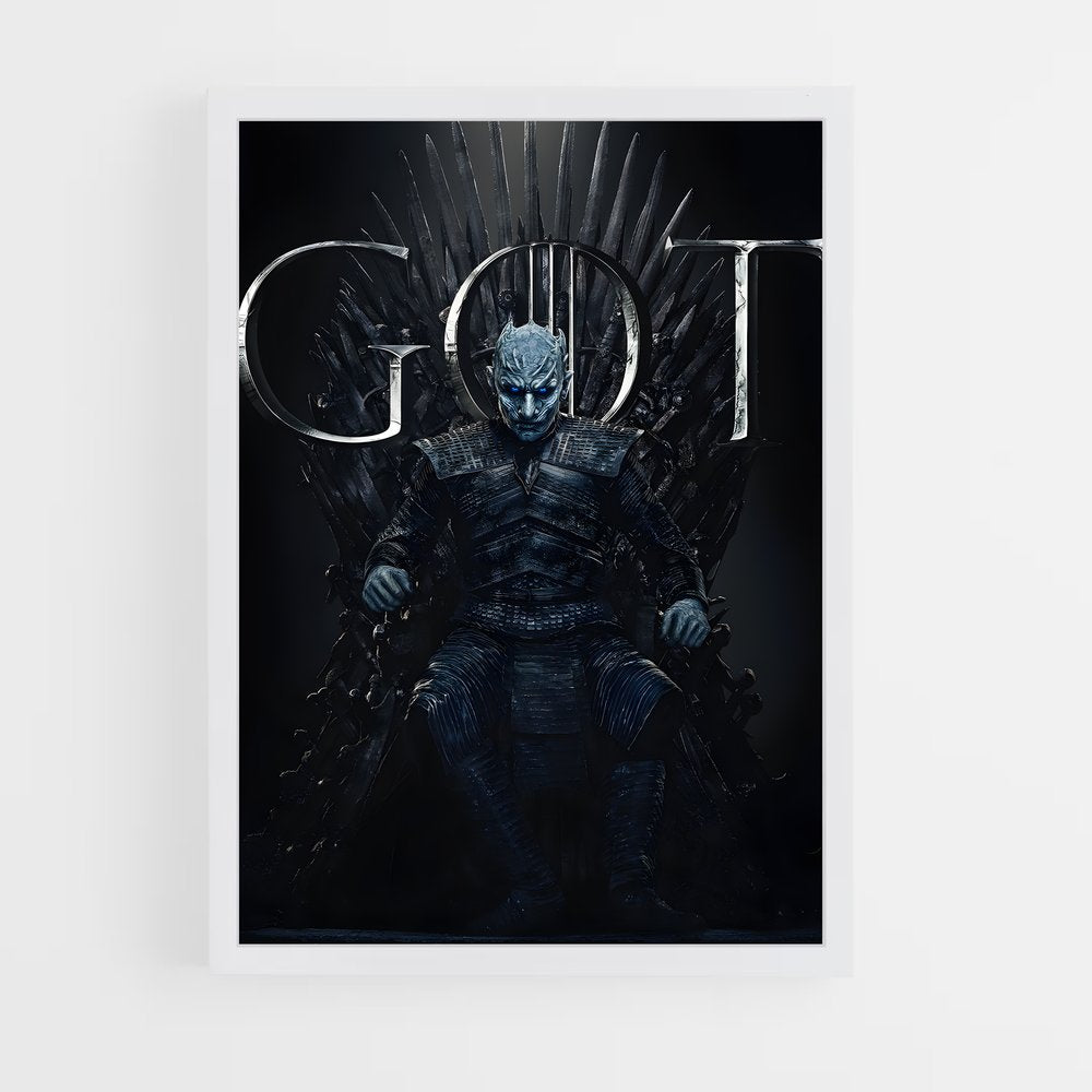 ap-the night king-9 cadre Blanc