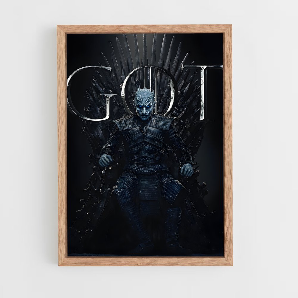 ap-the night king-9 cadre Bois clair