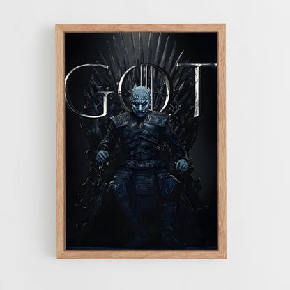 ap-the night king-9 cadre Bois clair