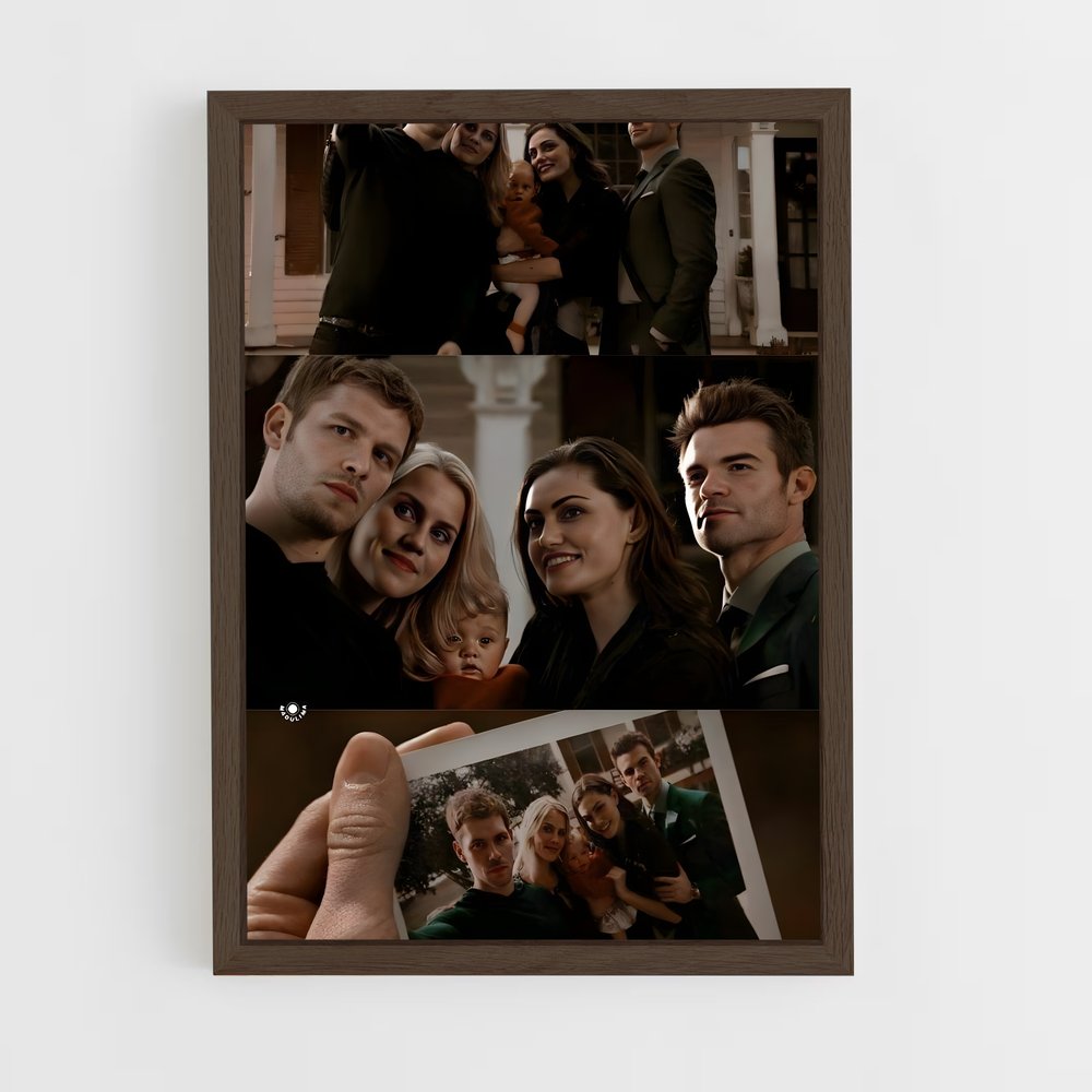 ap-the originals-3 cadre Bois foncé